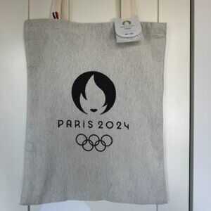 EIFFEL DESIGN TOTE BAG OFFICIAL OLYMPIC PARIS 2024 SUMMER GAMES - NWT COLLECTOR